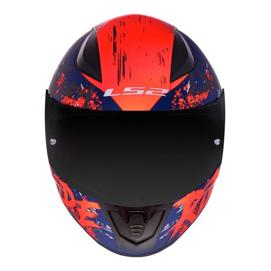 CAPACETE LS2 FF353 RAPID NAUGHTY AZUL