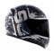 CAPACETE LS2 FF353 RAPID SPY PRETO/ PRATA