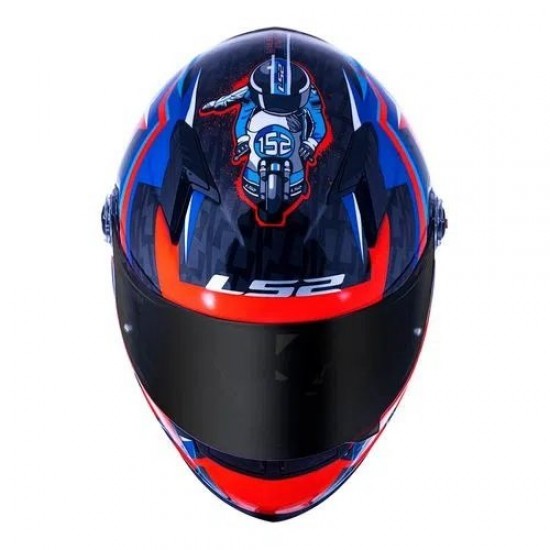 CAPACETE LS2 FF358 VELOXER LARANJA