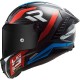 CAPACETE LS2 FF805 THUNDER C CARBON SUPRA VERMELHO AZUL