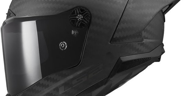 稀少【CUSTOM BORDERLESS】 COMMANDER JETBLACK Capacete LS2 FF805 Thunder Carbon GP Solid - Alta Proteção e