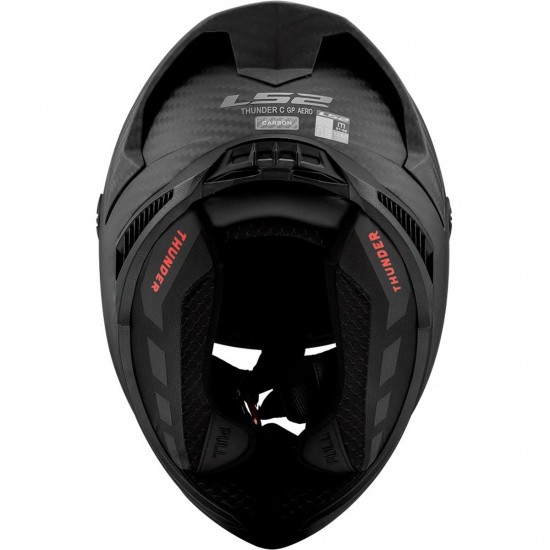 CAPACETE LS2 FF805 THUNDER C CARBON GP BLACK FOSCO