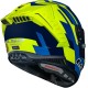 CAPACETE LS2 FF805 THUNDER C CARBON GAS AZUL AMARELO