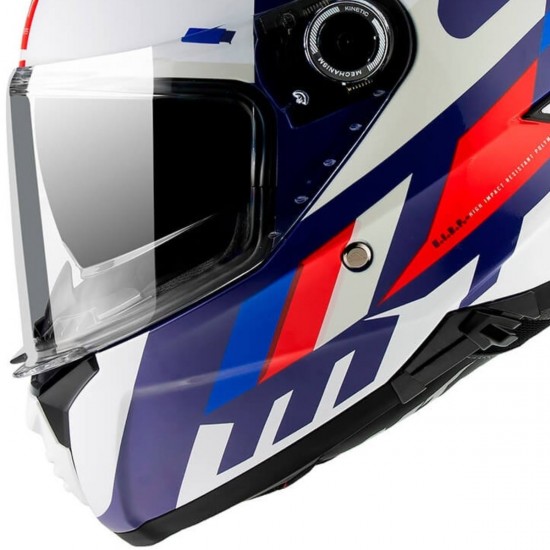 CAPACETE MT THUNDER SV ERGO C7 AZUL COM VISEIRA SOLAR