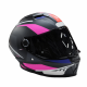 CAPACETE MT STINGER 2 CHEST C8 PRETO FOSCO COM ROSA