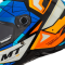 CAPACETE MT THUNDER 4 SV MIX C4 LARANJA ( COM VISEIRA SOLAR ) 