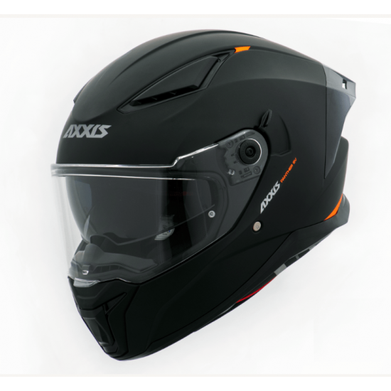 CAPACETE AXXIS PANTHER SV PRETO FOSCO ( COM VISEIRA SOLAR ) 