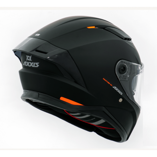 CAPACETE AXXIS PANTHER SV PRETO FOSCO ( COM VISEIRA SOLAR ) 