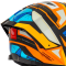 CAPACETE MT THUNDER 4 SV MIX C4 LARANJA ( COM VISEIRA SOLAR ) 