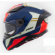 CAPACETE AXXIS PANTHER SV AZUL E VERMELHO ( COM VISEIRA SOLAR ) 