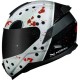 CAPACETE NORISK RAZOR FF802 JASON MASK BRANCO