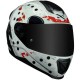 CAPACETE NORISK RAZOR FF802 JASON MASK BRANCO