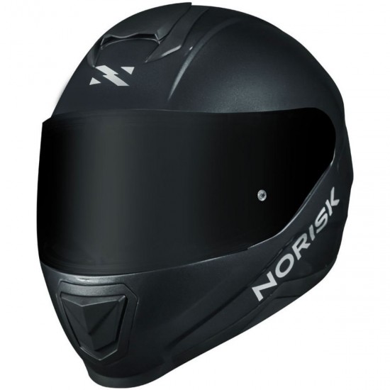 CAPACETE NORISK FF802 RAZOR TITANIO BRILHO