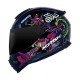 CAPACETE NORISK FF802 RAZOR DO GRAU PRETO