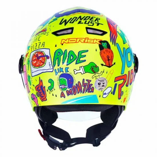 CAPACETE NORISK ORION FREE AMARELO