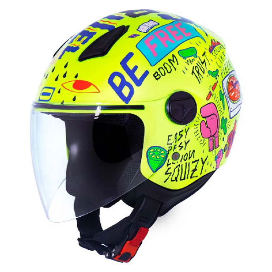 CAPACETE NORISK ORION FREE AMARELO