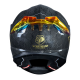 CAPACETE NORISK VIPER GT SNAKE CARBON DOURADO