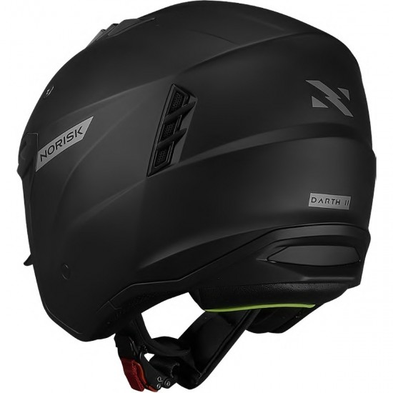 CAPACETE NORISK DARTH II MONOCOLOR PRETO FOSCO