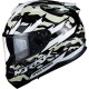 CAPACETE NORISK STRADA COMMANDO PRETO/BRANCO