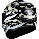 CAPACETE NORISK STRADA COMMANDO PRETO/BRANCO