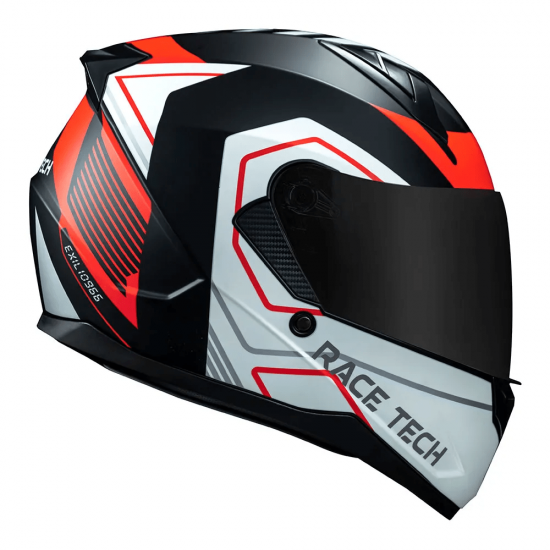 CAPACETE RACE TECH SECTOR EXILIO LARANJA FOSCO