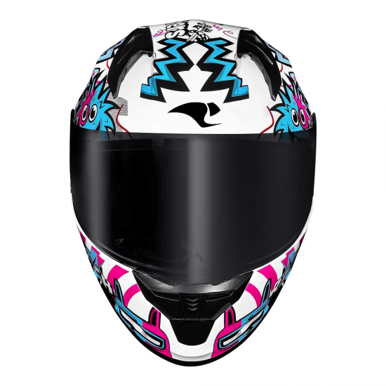 CAPACETE RACE TECH SECTOR MONSTERS AZUL