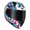 CAPACETE RACE TECH SECTOR MONSTERS AZUL