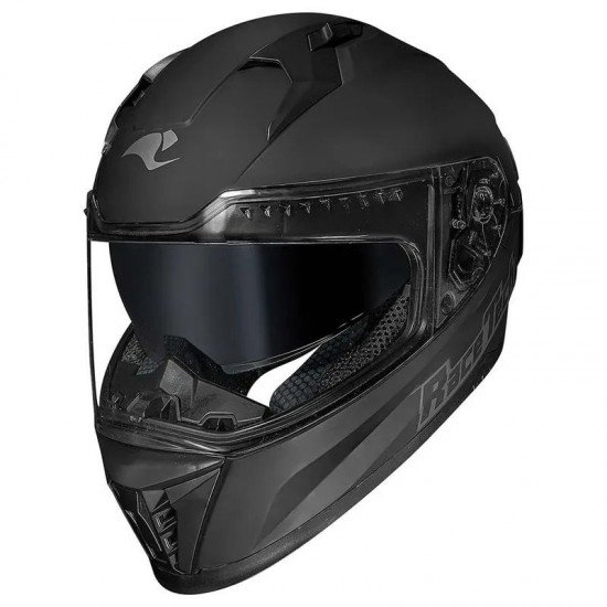 CAPACETE RACE TECH VOLT PRETO FOSCO COM VISEIRA SOLAR