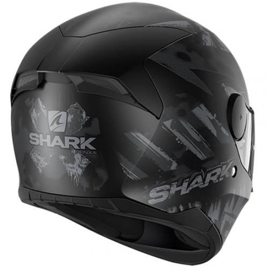 CAPACETE SHARK D-SKWAL 2 PENXA KAA MAT PRETO/CINZA FOSCO CAPACETE SHARK D-SKWAL 2 PENXA KAA MAT PRETO/CINZA FOSCO
