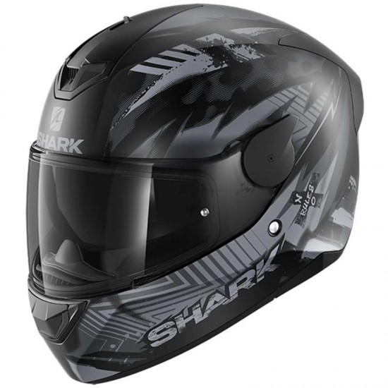 CAPACETE SHARK D-SKWAL 2 PENXA KAA MAT PRETO/CINZA FOSCO CAPACETE SHARK D-SKWAL 2 PENXA KAA MAT PRETO/CINZA FOSCO