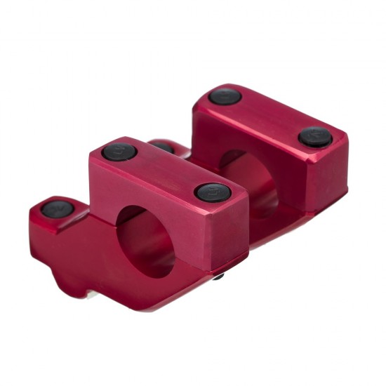 ADAPTADOR PARA GUIDÃO BERING FATBAR 28MM VERMELHO