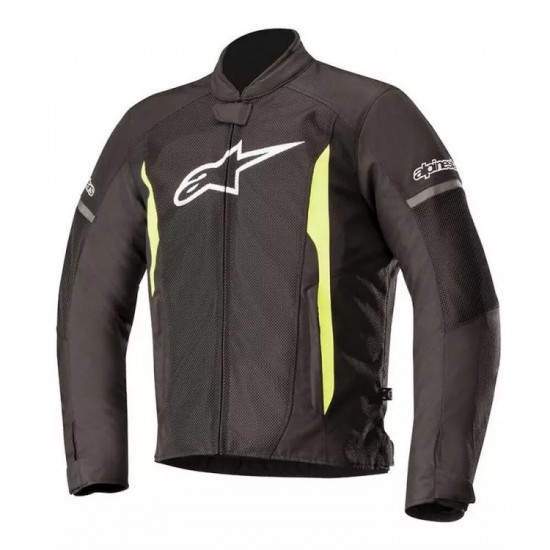 JAQUETA ALPINESTARS T-FASTER AIR PRETO/AMARELO