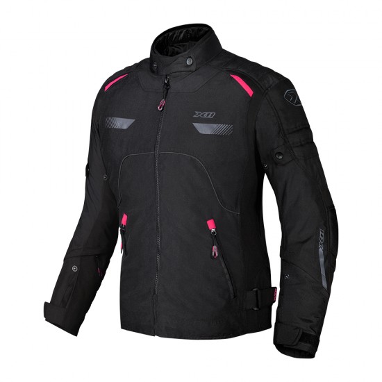 JAQUETA X11 VELER FEMININA PRETO/ROSA