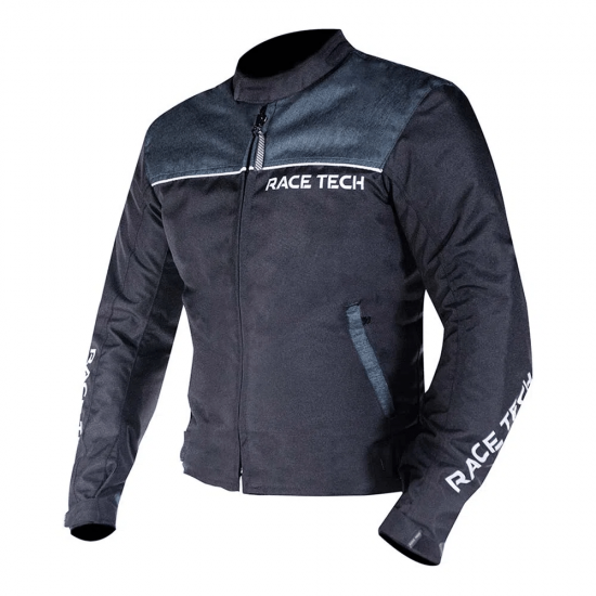 JAQUETA RACE TECH FAST PRETO/CINZA