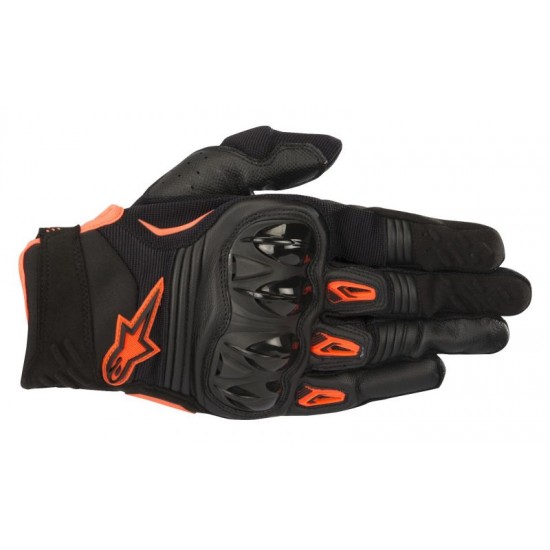 LUVA ALPINESTARS MEGAWATT PRETO/ CINZA/ LARANJA LUVA ALPINESTARS MEGAWATT PRETO/ CINZA/ LARANJA