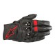 LUVA ALPINESTARS CELER V2 PRETA VERMELHO